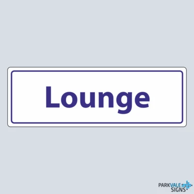 LASTING IMPRESSIONS (SIGNS) LIMITED Insegna Porta Salotto