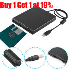 2.0 Portable External Floppy Disk Drive 3.5 Inch USB 1.44Mb Reader PC Laptop FDD