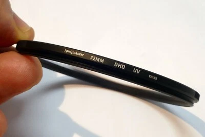 Promaster DHD  72mm UV Lens Filter Ultra Thin profile for wide angle digital - Image 1 of 4