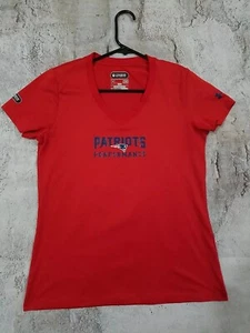 Womens Medium Loose Fit Under Armour Heatgear Combine New England Patriots Shirt - Picture 1 of 8