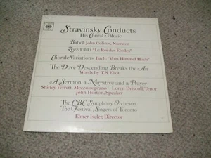 STRAVINSKY - CONDUCTS HIS CHORAL MUSIC = MONO - Picture 1 of 1