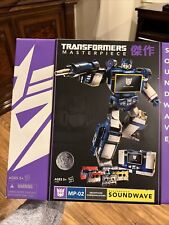 TRANSFORMERS MASTERPIECE SOUNDWAVE MP-02 2013 HASBRO TRU EXCLUSIVE NEW MISB WOW