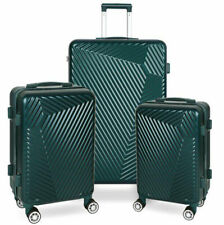 20" 24" 28" Hardside Carry On Spinner Suitcase Luggage Spinner Wheels TSA Green