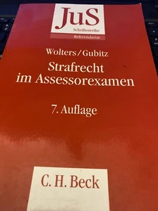 JuS, Strafrecht im Assessorexamen - Gereon Wolters, 7. Auflage - Bild 1 von 4