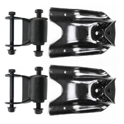 Rear Leaf Spring Shackle Hanger Kit for Chevy Truck GMC K10/20/30 Jimmy Blazer - Изображение 1 из 4