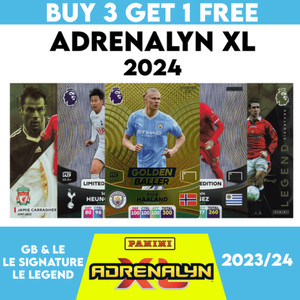 PANINI PREMIER LEAGUE ADRENALYN XL 2024 GOLDEN BALLER, LIMITED EDITION/AUTOGRAPH