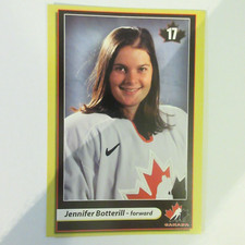 JENNIFER BOTTERILL 2004 Halifax Herald TEAM CANADA Women's Championship Card