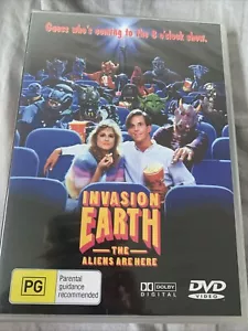 DVD (Region 4) - Invasion Earth The Aliens Are Here (1988) - Brand New Sealed - Picture 1 of 2