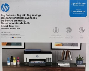 HP Smart Tank 7602 Wireless All-in-One Ink Tank Printer Print scan copy fax - Picture 1 of 1