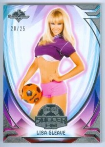 LISA GLEAVE "BASE CARD /25" BENCHWARMER SOCCER LIMITED 2022