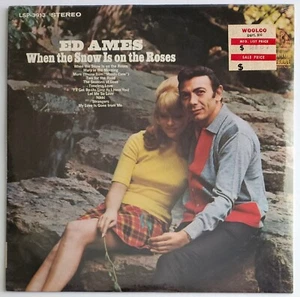 ED AMES - WHEN THE SNOW IS ON THE ROSES LP 1967 SEALED (RCA VICTOR) STEREO - Picture 1 of 12