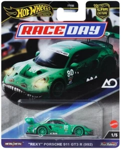 NEW Hot Wheels Premium Car Culture Race Day REXY PORSCHE 911 GT3 R 1:64 HRV72 - Picture 1 of 2