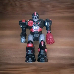 HAP-P-KID Spielzeug Roboter geht leuchtet Actionfigur batteriebetrieben GETESTET - Bild 1 von 2
