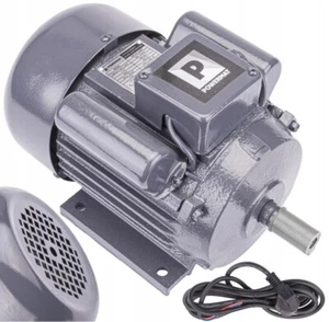 Elektromotor 1,5 kW 230V Drehstrommotor 1400 U/min Kompressormotor 1 Phas Motor - Bild 1 von 8