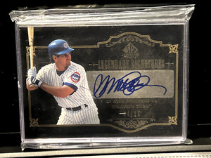 2007 Upper Deck SP Legendary Cuts Ryne Sandberg Legendary Signatures Auto #4/25