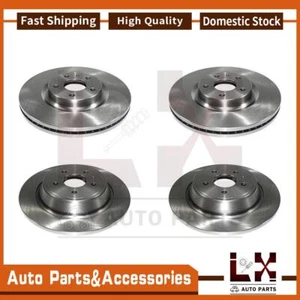 Juego de 4 rotores de freno de disco delanteros traseros DuraGo para Ford 2013-2019 - Imagen 1 de 7