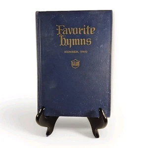 Favorite Hymns Vol 2 1942 USA Church Compilation Hardcover Book - Picture 1 of 4
