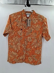 Columbia Mens Large Sandstone Print S/S Shirt - Picture 1 of 9