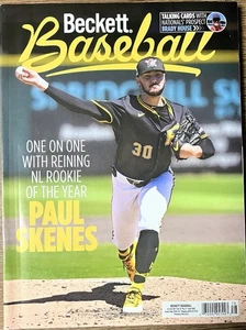 BECKETT BASEBALL MAGAZINE PAUL SKENES JUNE 2025 PITTSBURGH PIRATES - Picture 1 of 4
