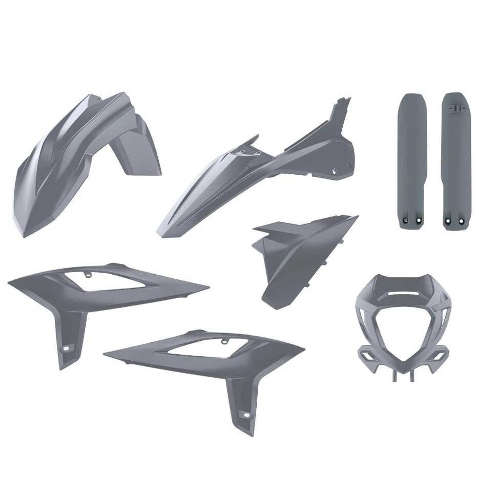 Kit de Enduro de Plástico Polisport MX para Beta RR 2T/4T (2020-22) Motocross, Gris Nardo Foto 1 de 4