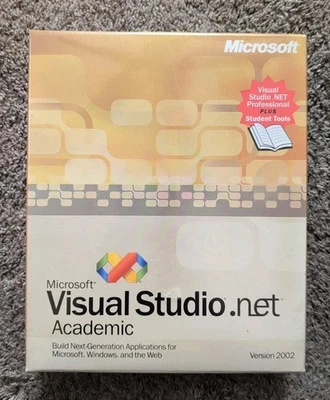 Microsoft Visual Studio .NET 2002 Professional Edition- Factory SEALED NEW - Image 1 of 4