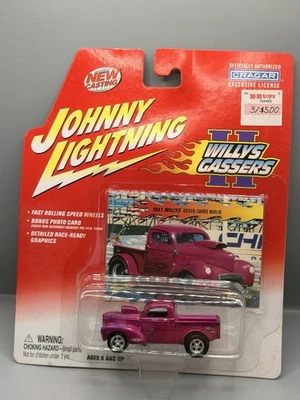 Johnny Lightning Willys Gassers - 1941 Willys - Driver: CARRIE MARLIN Foto 1 de 2