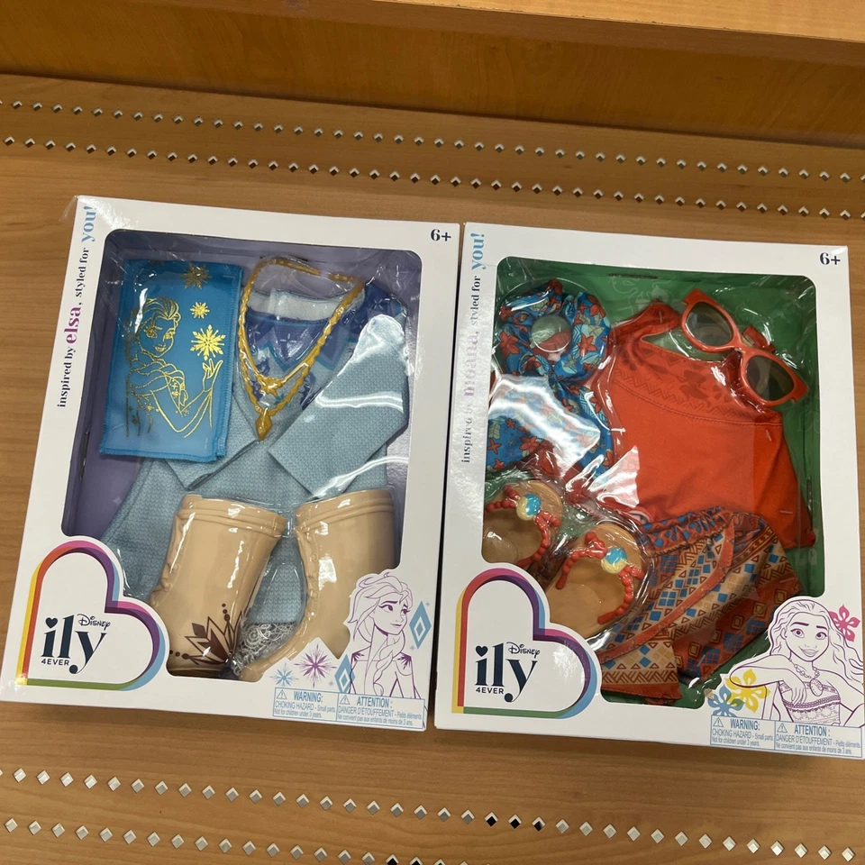 NUEVO Disney Ily 4ever Ropa Conjunto Elsa O Moana - ELIGE 1 Foto 1 de 1