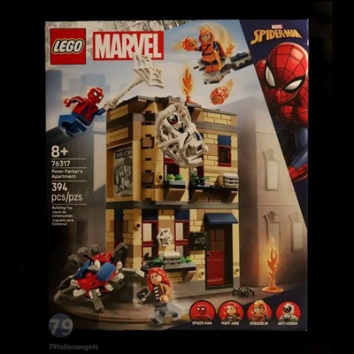 LEGO Marvel Spider-Man Peter Parker's Apartment 76317 New Sealed NISB - Image 1 of 4