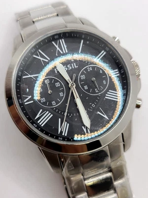 Reloj pulsera Fossil Cronógrafo Grant Acero Inoxidable 44mm FS4736 Foto 1 de 4