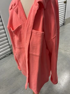 Giacca donna Talbots Peach Large con zip - Foto 1 di 4
