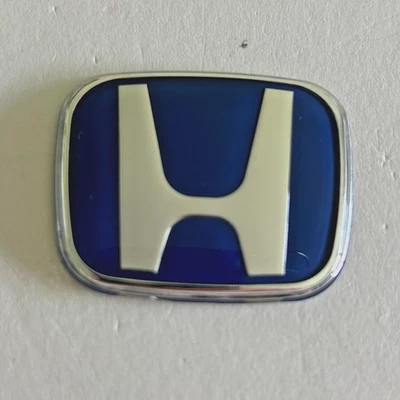 Rejilla delantera azul emblema H para Honda 18-22 Accord 12-22 CR-V 16-18 Pilot Foto 1 de 4