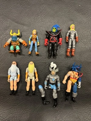 LJN Vintage Adv Dungeons and Dragons Figures Lot Of 8 Mercion Zarak Melf Elkhorn - Image 1 of 4
