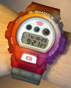 Casio G-Shock x Urban Research Dw-6900 Limited Watch SHOCK THE WORLD Used - Picture 1 of 9