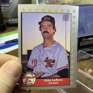 1990 Pacific Senior Professional Baseball Association John LaRose #43