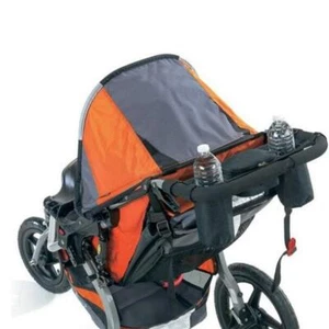 BUGGY ORGANISER Pushchair Bag Universal Stroller Storage with Cup Holder - Picture 1 of 12
