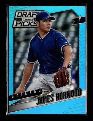 2014 Panini Prizm Draft  #65 James Norwood Prizms Powder Blue #/199 - Image 1 of 2