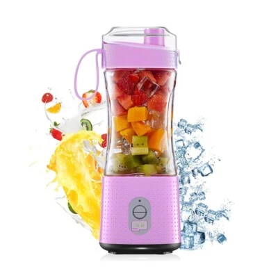 Portable Blender - Handheld Blender * Color: PINK* Auto-Cleanning, USB-charger - Image 1 of 4