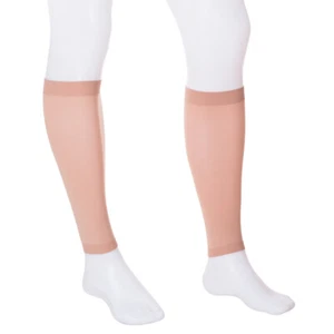 Men Women Calf Compression Sleeve Medical Socks Varicose Veins Edema Flight DVT - Picture 1 of 14