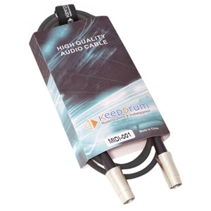 keepdrum MID001 cable Midi 4m - Imagen 1 de 3