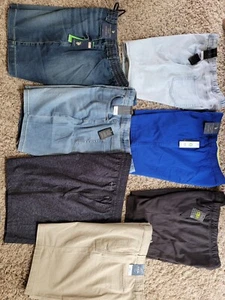 NEW 7 PAIRS GEORGE , US POLO ASSN MENS SHORTS SIZE MENS L 36-38 7 PAIRS!! - Picture 1 of 11