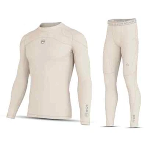 Men's Compression Armour Base layer Top Skin Fit Shirt + Pants / Tights set - Picture 1 of 21