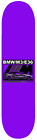 Car Art E36 M3  Skateboard Deck 7-ply canadian hard rock maple technoviolet v2