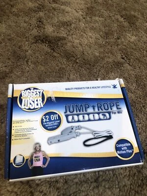 NEW Wii The Biggest Loser Jump Rope Nintendo Wii Fit Compatible w/ Motion Plus - Image 1 of 4