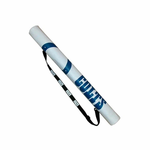 New NFL Indianapolis Colts Football Licensed Insulated 6 Can Shaft Drink Cooler Cover