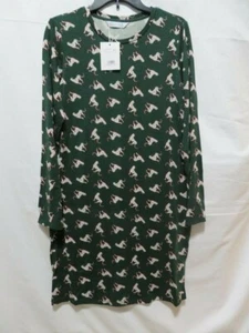 Compania Fantastica Women's Cheetah Print Mini Dress-Long Sleeve-Size XL - Picture 1 of 8