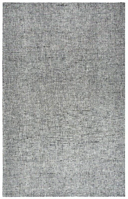 Rizzy Rugs Gray Lines Mosaic Tufted Wool Contemporary Area Rug Solid TAL106 - Image 1 of 4