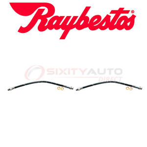 2 pc Raybestos Front Brake Hydraulic Hose for 1940 Packard Model 1805 - pq