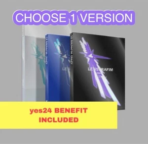 In Stock LE SSERAFIM 4th Mini Album CRAZY+YES24 POB CHOOSE 1 VER Kpop Sealed NEW - Picture 1 of 3