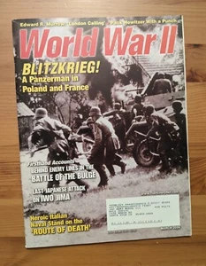 World War II Magazine Mar 2006 Iwo Jima Blitzkrieg Battle Of Bulge Murrow - Imagen 1 de 6