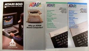 ATARI 400/800/600XL/800XL Sales Brochure Pamphlet 1200XL/1400XL/XF551/820/65XE/ - Picture 1 of 4